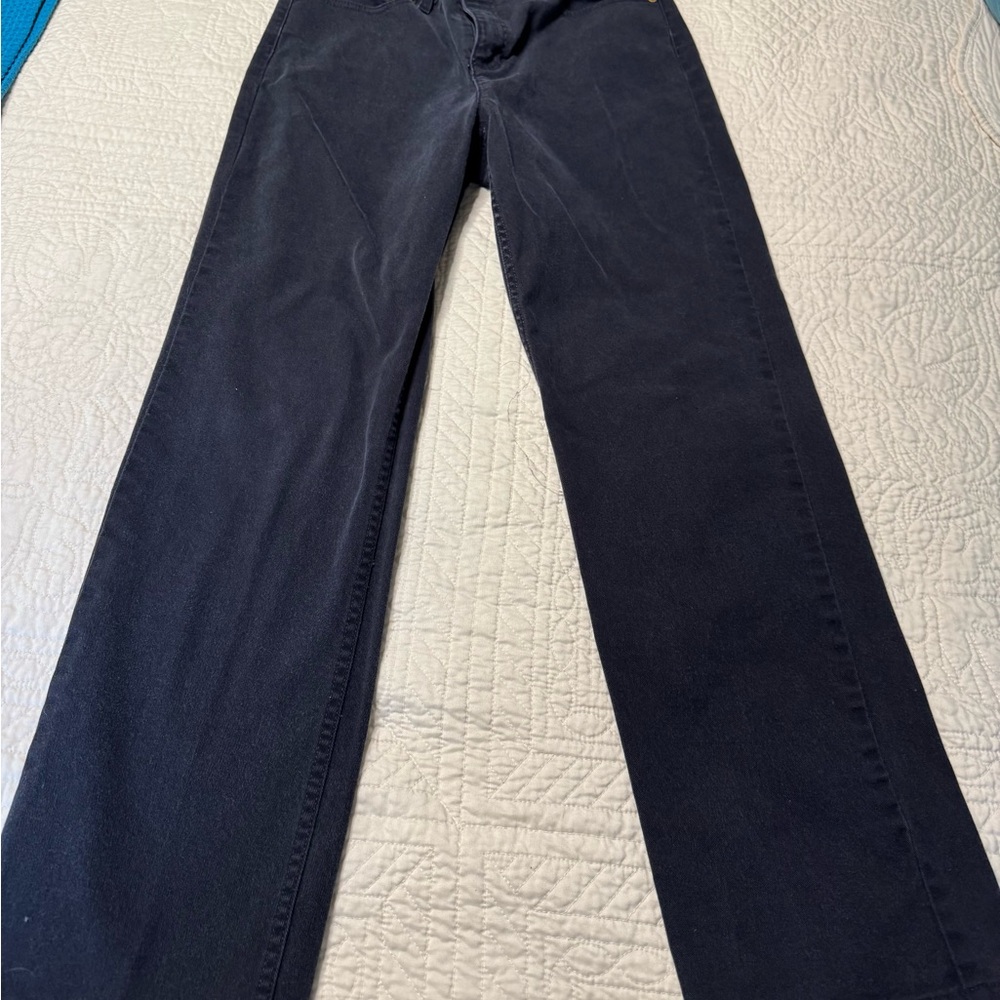 Black Straight Leg Jeans